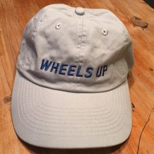 Wheels up 8760 American Flag cap hat